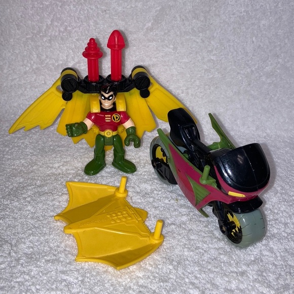 Fisher price imaginext Robin super hero set - Picture 1 of 2